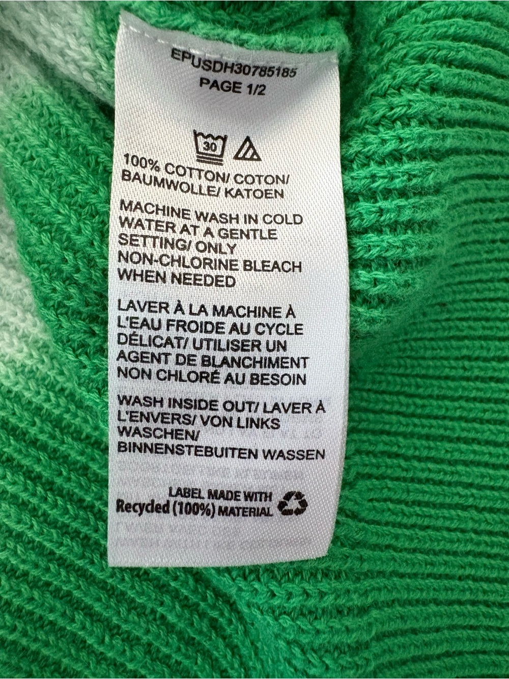 En Thread Cotton Sweater - Picture 5 of 6